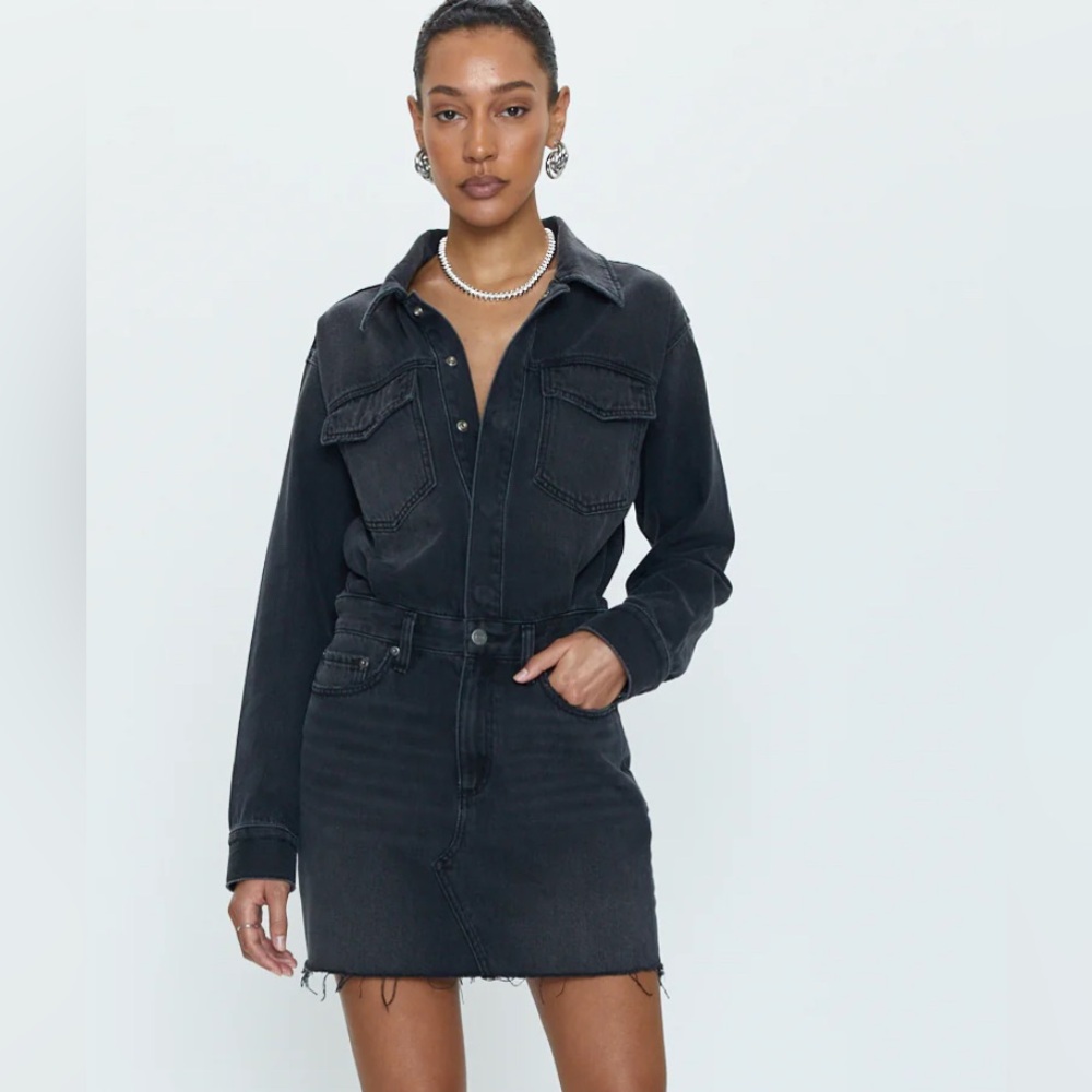 Pistola Nina Long Sleeved Mini Dress - Station/Medium